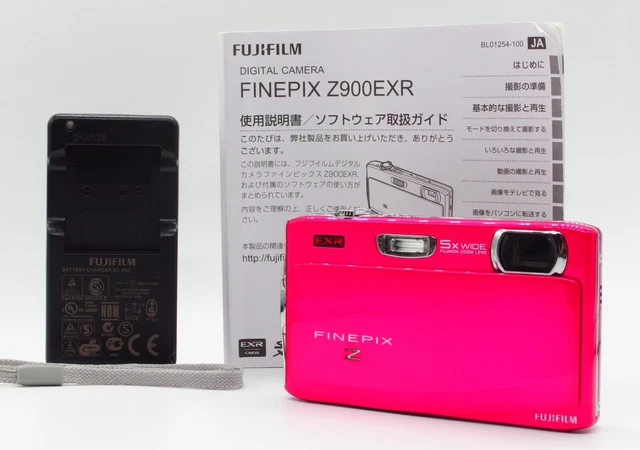 [NEAR MINT] Fujifilm Finepix Z900EXR Pink 16.0MP Digital Camera FROM JAPAN
