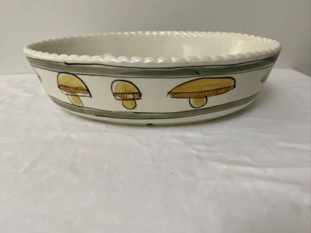 Rare Robert Gordon Mushroom Design Open Serving Bowl/Dish. A/F 🍄🍄🍄🍄