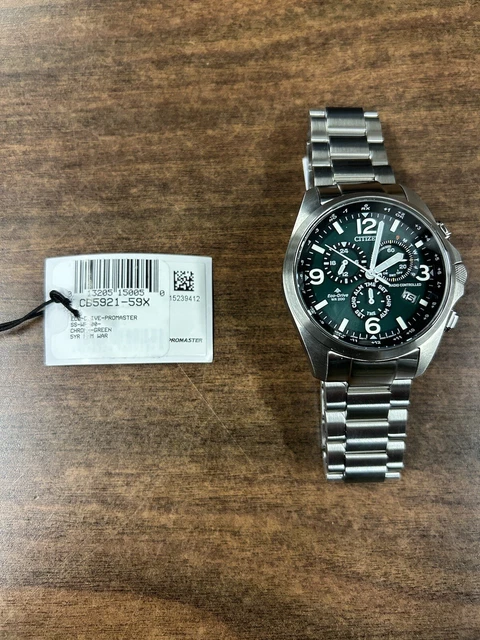 Montre De Plongée Citizen Eco-Drive Chronographe Calendrier Perpétuel - Modèle BJ2128-05E (modèle De Vitrine)