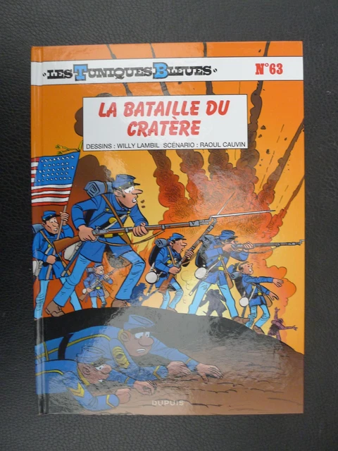 Lambil : Dédicace des tuniques bleues 1980 - Dédicace
