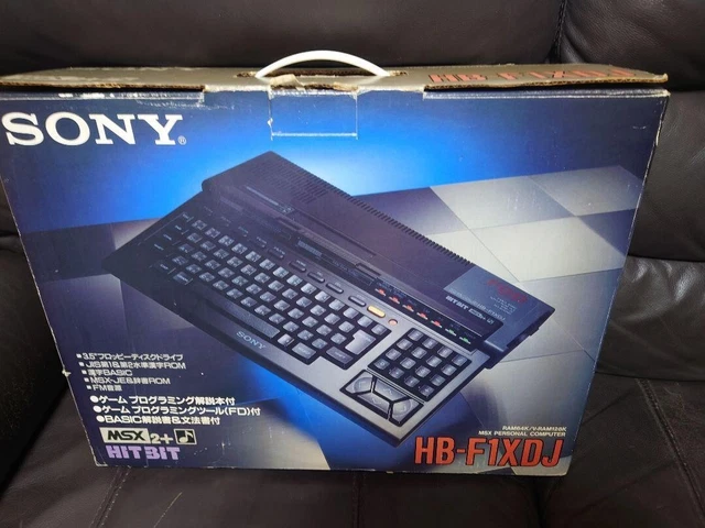 PC/タブレット ノートPC SONY HITBIT MSX2+ HB-F1XDJ operation check software BOX $595.00 