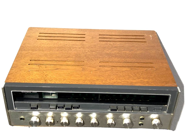 VINTAGE SANSUI 1000X Stereo Tuner Amplifier AM FM Receiver Tested