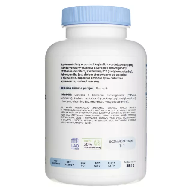 Osavi Ashwagandha Extra 450 mg - 120 gélules végétales 2