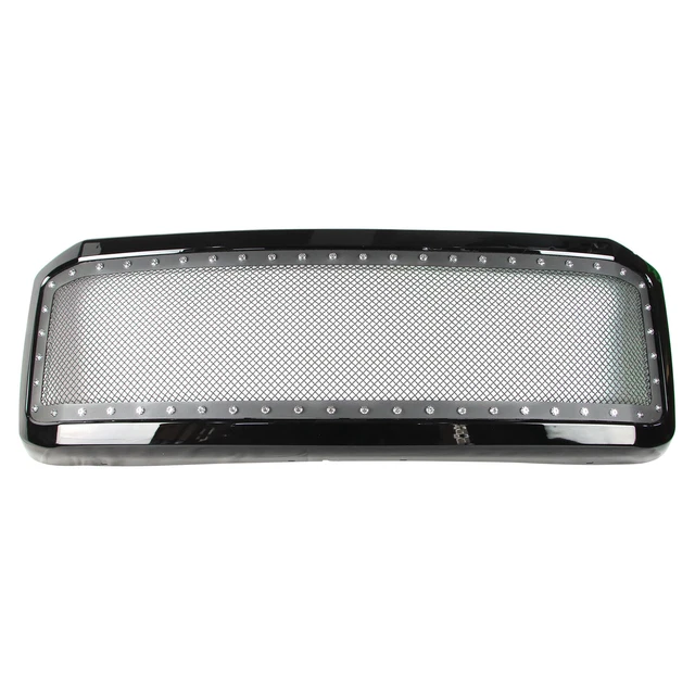 Car Front Grill for 2005-2007 Ford F-450 Super Duty F-250 Super Duty Excursion