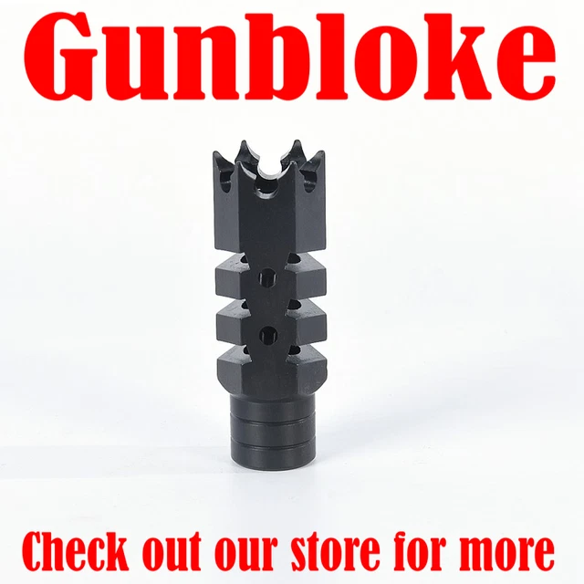 THE BREACHER .22LR / .22WMR / .223 Muzzle brake compensator 1/2x28 $80. ...