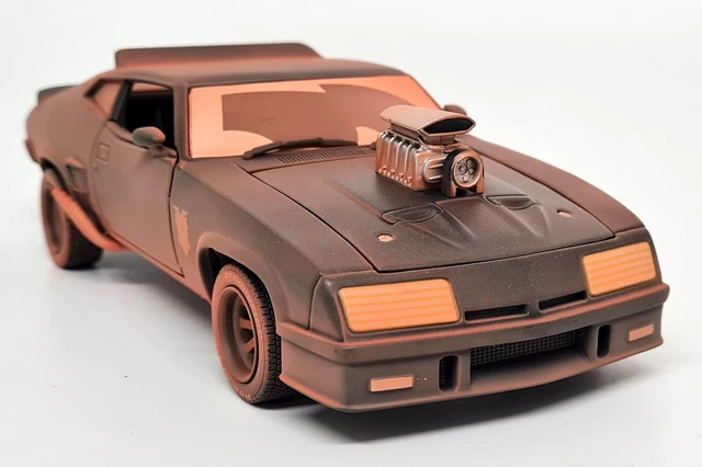 Greenlight Mad Max Ford Falcon XB GT Coupé 1/24 - Interceptor Noir, Modèle Neuf