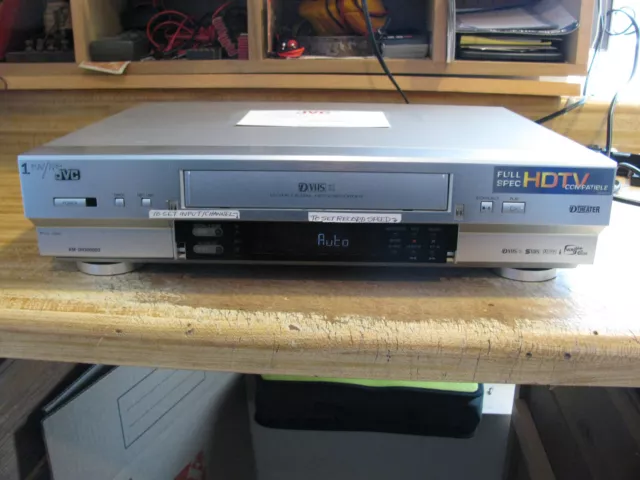 JVC HM-DH30000U HD DVHS SVHS Video Player Recorder Parts or Restore #2
