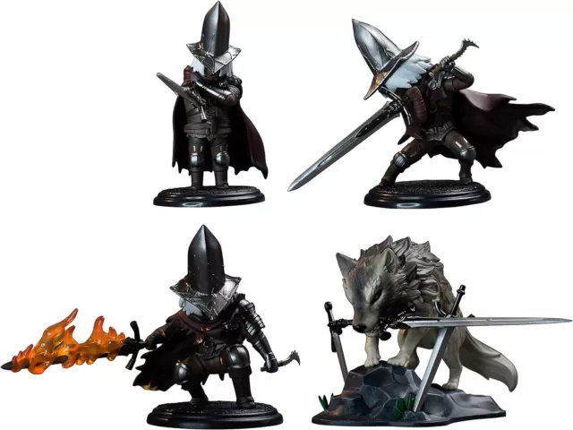 Dark Souls Deformed Figure Special (4 Pieces Set) Sp Against The Abyss - Actoys