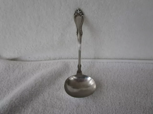 Rare + Vintage Silverplated [ 1880 Pairpoint Mfg. Co. ] 7" Gravy Ladel~~Clean!!!