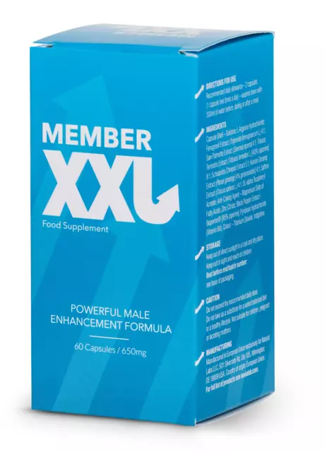 MEMBER XXL La mejor fórmula a base de hierbas que respalda las cápsulas de... 2