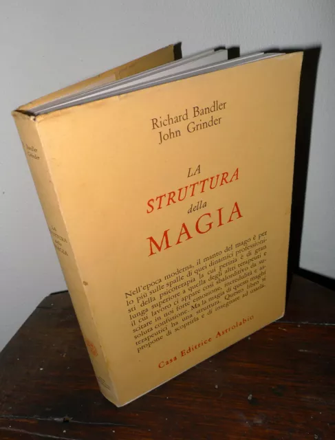 BANDLER/GRINDER,LA STRUTTURA DELLA MAGIA,1981  Astrolabio[psicologia,esoterismo EUR 19,90 - PicClick IT