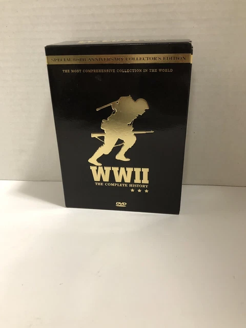 WW2 THE COMPLETE History 10 DVD Set 60th Anniversary Collector's ...