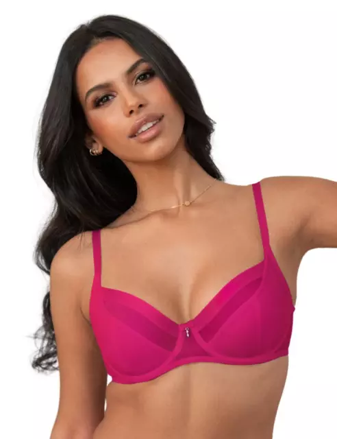 Pour Moi Aura Side Support Bra 21802 Underwired Supportive Non-Padded  Lingerie 