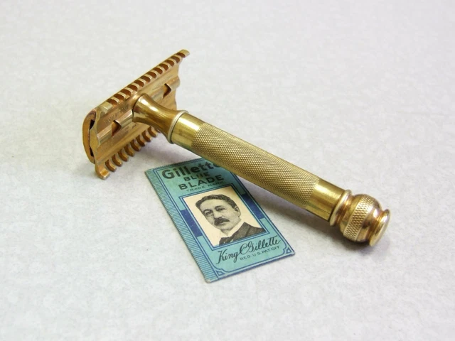 Vintage 1930'S Gillette Goodwill DE Safety Razor
