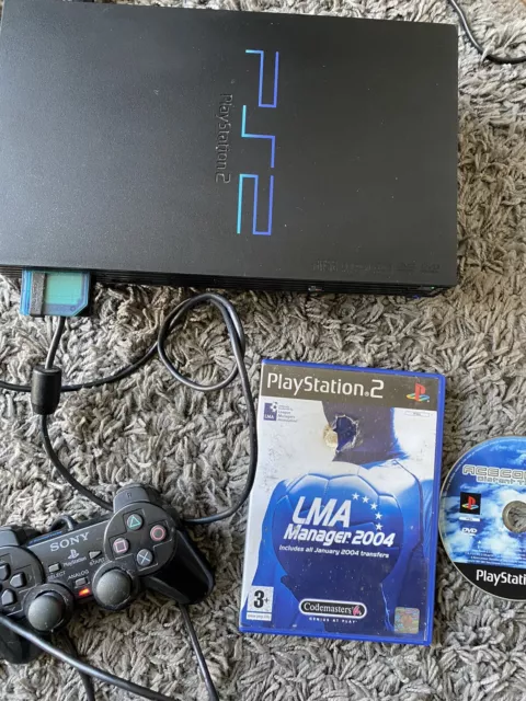 Sony PlayStation 2  (PS2) Black Console - Testing And Working