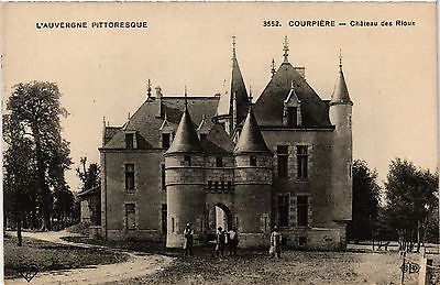 CPA ak the Auvergne picturesque courpiere chateau des rioux (409282)