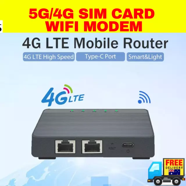 MINI 4G LTE Router Wifi SIM Card Modem 4G Car Wifi USB 30 Device