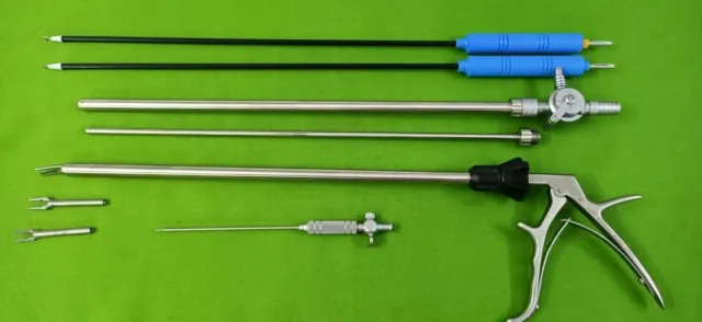 Addlerlaparoscopic 5Mmx330Mm Endoscopy Reusable Surgical Instruments 5Pcs