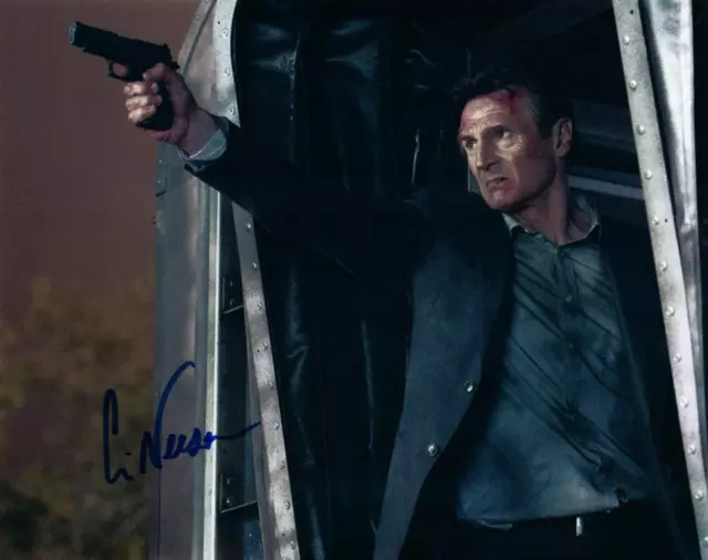 Liam Neeson signed 8x10 Picture nice autographed photo pic with COA