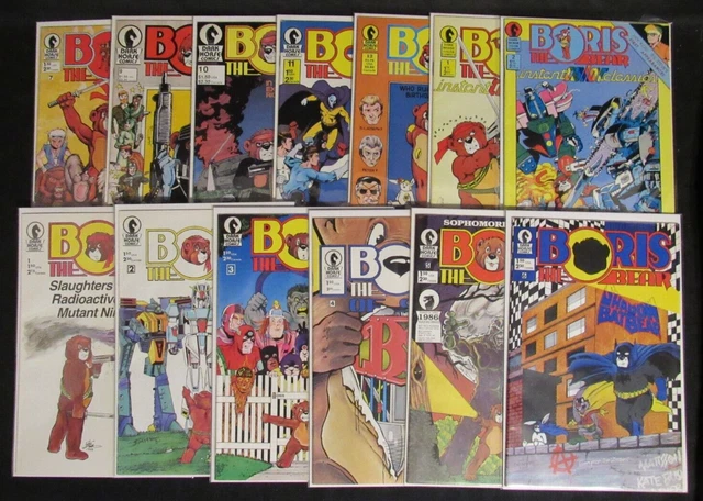 Boris The Bear (1986) Dark Horse Lot (13 Different Issues) F/VF to VF/NM KG315