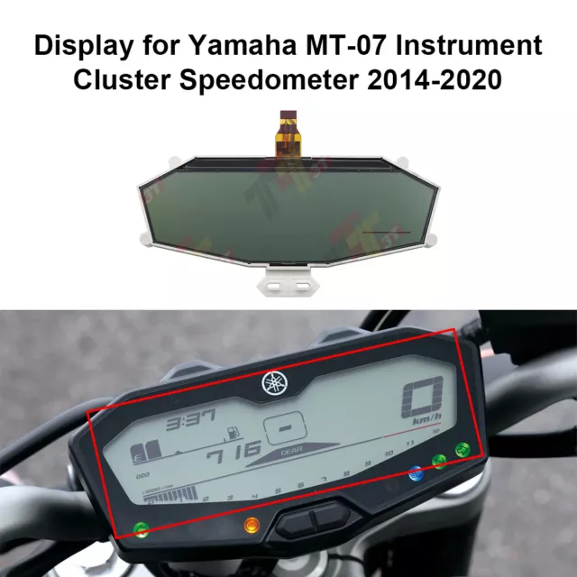 Display für Yamaha MT-07 FZ-07 und Tracer 700 Instrument Cluster Tachometer