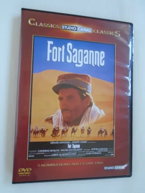 Fort Saganne Film Dvd (1984)  G. Depardieu - S. Marceau - C. Deneuve - P. Noiret