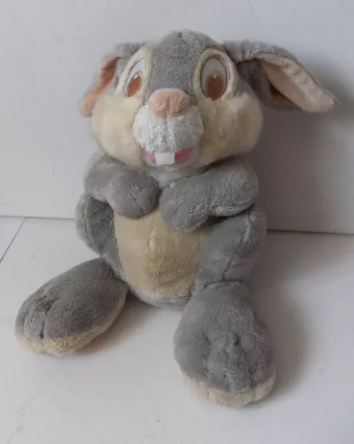 The Walt Disney Company Store Bambi Movie Thumper Grey Rabbit Plush Soft Toy