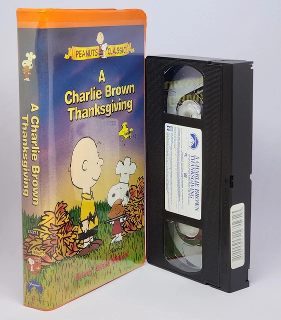 A CHARLIE BROWN Thanksgiving VHS (Tested & Works) £8.99 - PicClick UK