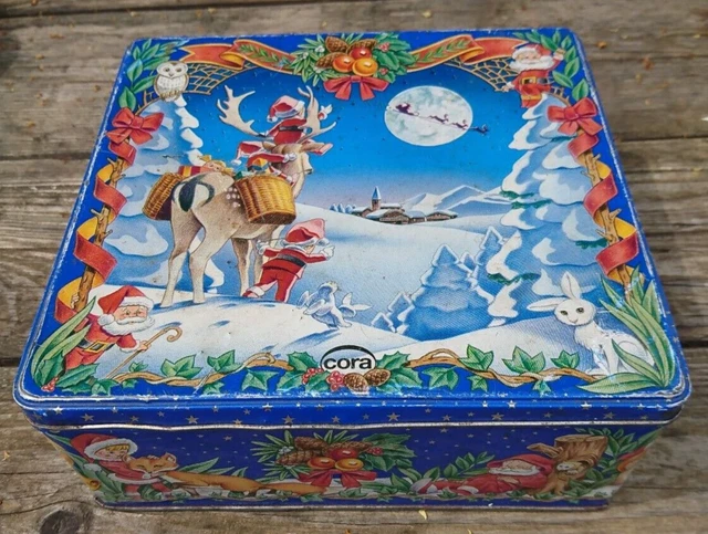 boite décorée noel