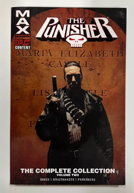 Punisher Max The Complete Collection TPB #2 VF/NM Marvel #85B