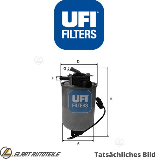FUEL FILTER FOR NISSAN NP300/NAVARA/FRONTIER/Flatbed/Chassis ARMADA £77