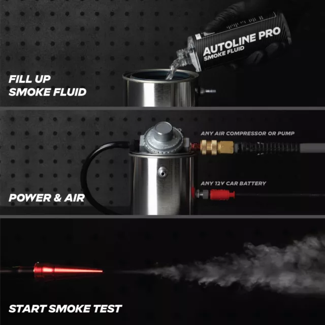 Automotive EVAP Smoke Machine Diagnostic Vacuum Leak Detection Tester NEW 2