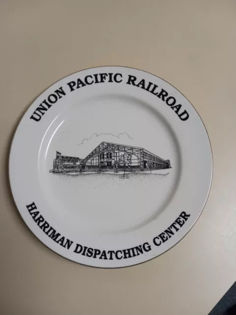 Union Pacific Railroad Plate, Harriman Dispatching Center