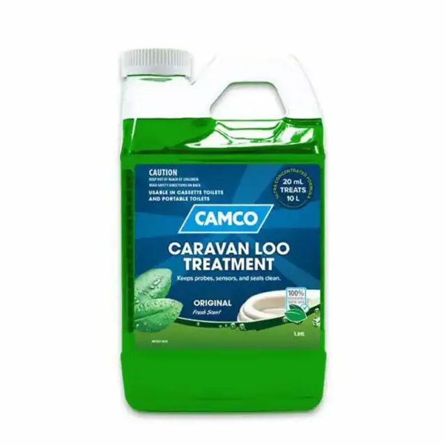 Camco Caravan Loo Treatment - Fresh Scent - Liquid Toilet Additive