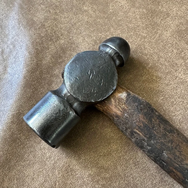 VINTAGE 450G STEEL BALL PEIN PEEN HAMMER PANEL BEATING MADE IN GERMANY