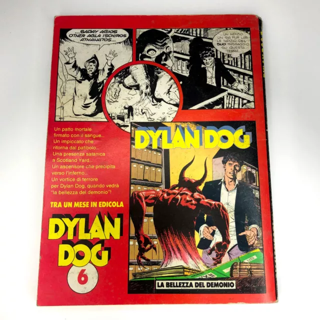 Fumetto di DYLAN DOG numero n. 5 Originale Prima Edizione Gli Uccisori Raro 1987 2