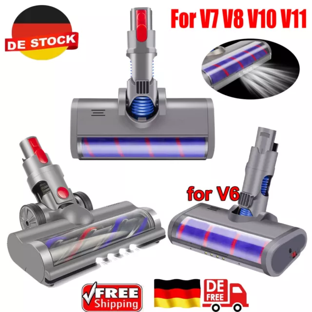 Für Dyson V6 V7/V8/V10V11 Elektrobürste Turbobürste Ersatz Bodendüse Bürstenkopf 2