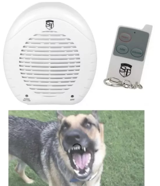 BARKING WATCH DOG Alarm Home Security Safety MOTION SENSOR System 1 REMOTE K9