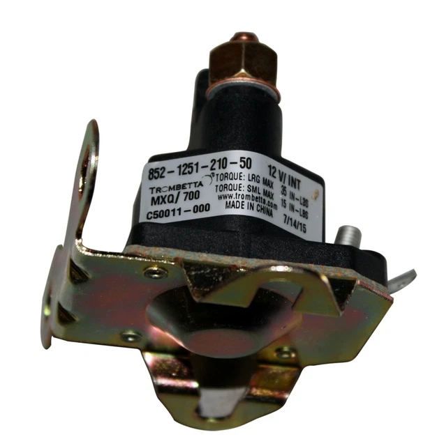 Interrupteur Magnétique Démarrage 12V Bipolaire 892-1251-210-53 | Compatible Tondeuse Scag, Turf Tracer, Remplace OEM