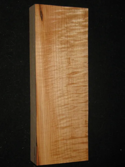 Curly Maple Lumber Block Carving Craft Art Knife Call 16" AAAA