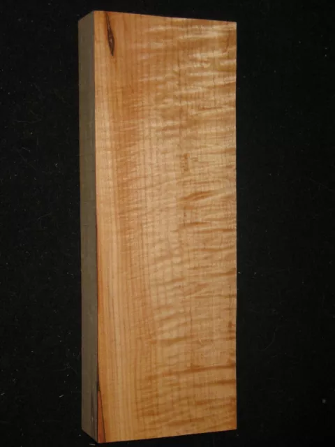 Curly Maple Lumber Block Carving Craft Art Knife Call 16" AAAA