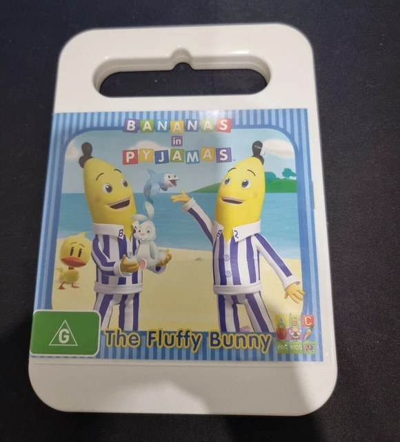BANANAS IN PYJAMAS The Fluffy Bunny DVD Region 4 PAL ABC For Kids EUR