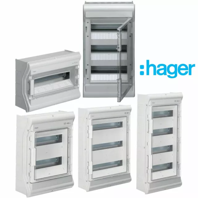 Hager Vector - Coffret Pour Appareillage Modulaire En Saillie Ip65