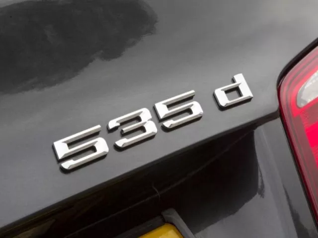 535d Auto Emblem Schriftzug Badge Kofferraum Chrom Aufkleber