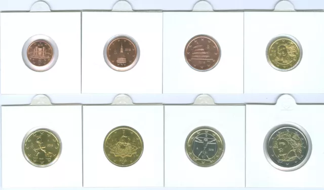 Italien  1 Cent bis 2 Euro Kursmünzenset   (Wählen Sie zwischen: 2002 - 2017)