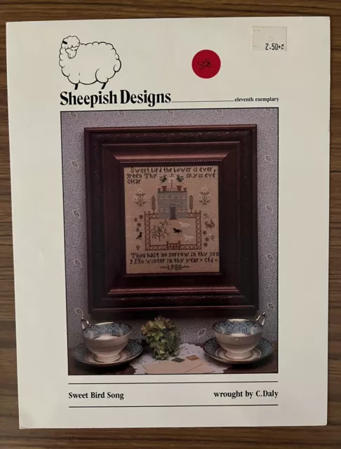 Sheepish Designs SWEET BIRD SONG Counted Cross Stitch Pattern