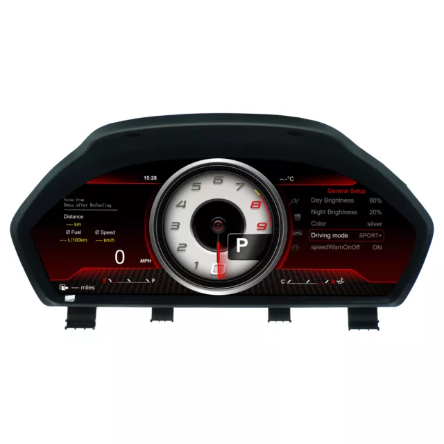 Für BMW E60 E61 E63 E64 Digital Cluster Digital Tacho Kombiinstrument Display