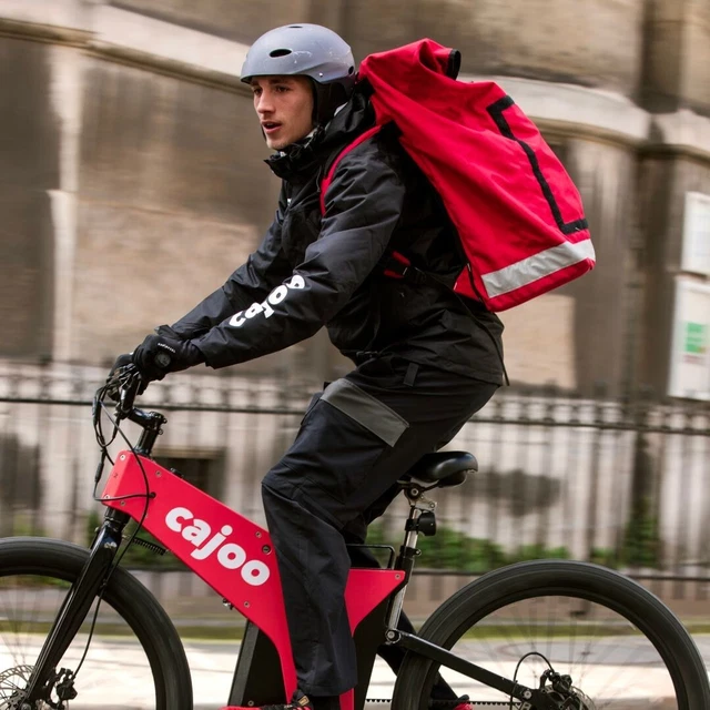Sac De Livraison étanche PRODEL® 82-1 - 52L Avec Poche Isotherme Rouge