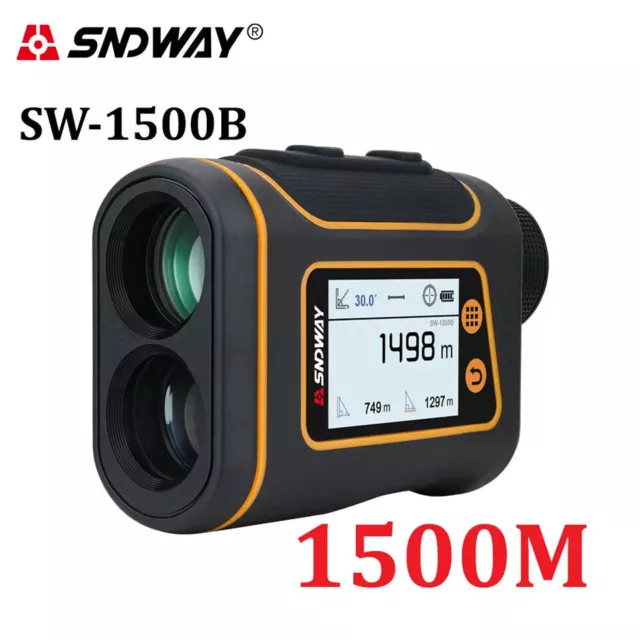 SNDWAY Telescope Laser Rangefinder Distance Meter Golf Hunting Range Finder New