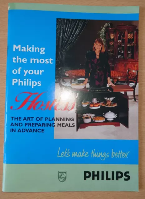 Phillips Hostess Trolley Benutzerhandbuch & Tipps 1988